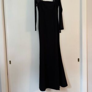 Lulus Elegant Black Evening Dress
